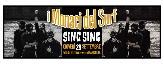 Inaugurazione Sing Sing: i Monaci del Surf al Magazzino sul Po Torino 